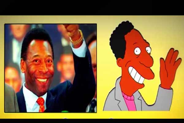 Hombres parecidos a Los Simpsons