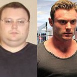 Impactante historia: Ex obeso que se quiso matar por su sobrepeso ahora es sex symbol