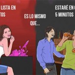 Los creativos memes que retratan las grandes diferencias entre hombres y mujeres