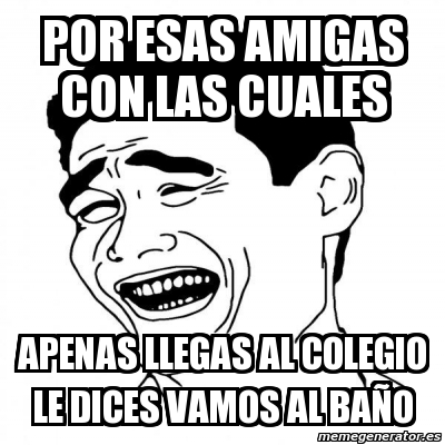 amistad mujeres baño