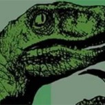 Las ingeniosas preguntas del Filosoraptor, el popular meme de un dinosaurio existencialista
