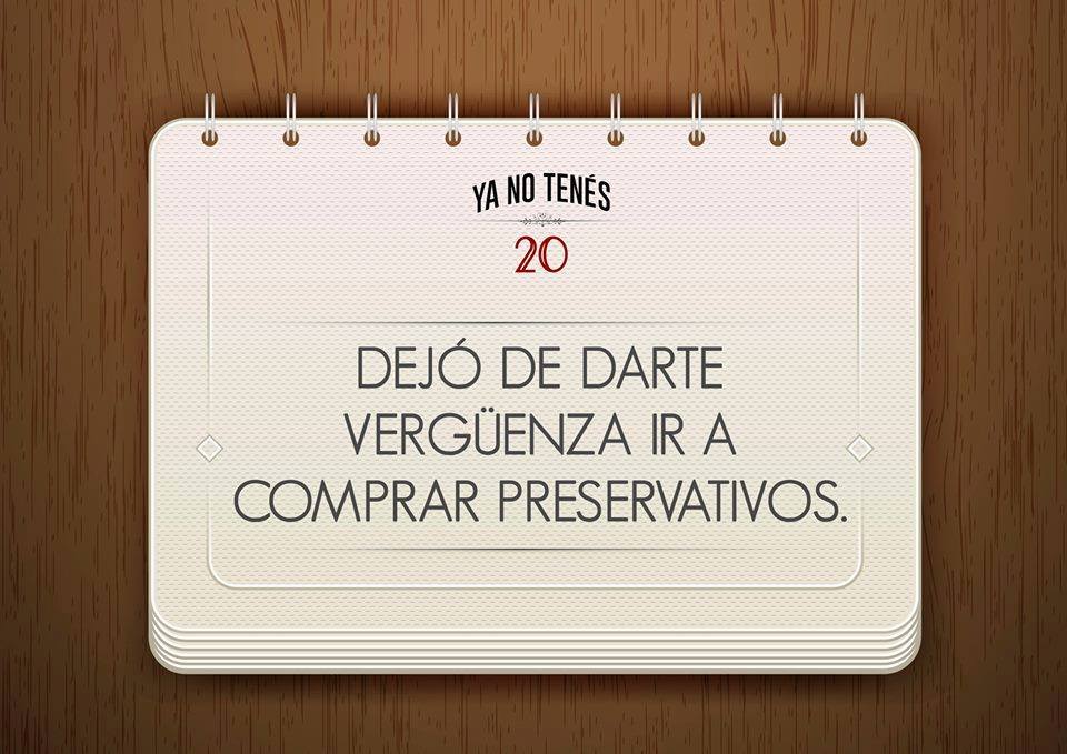 ya no tienes 20 4