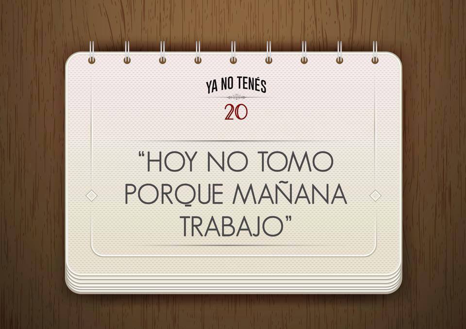 ya no tienes 20 5