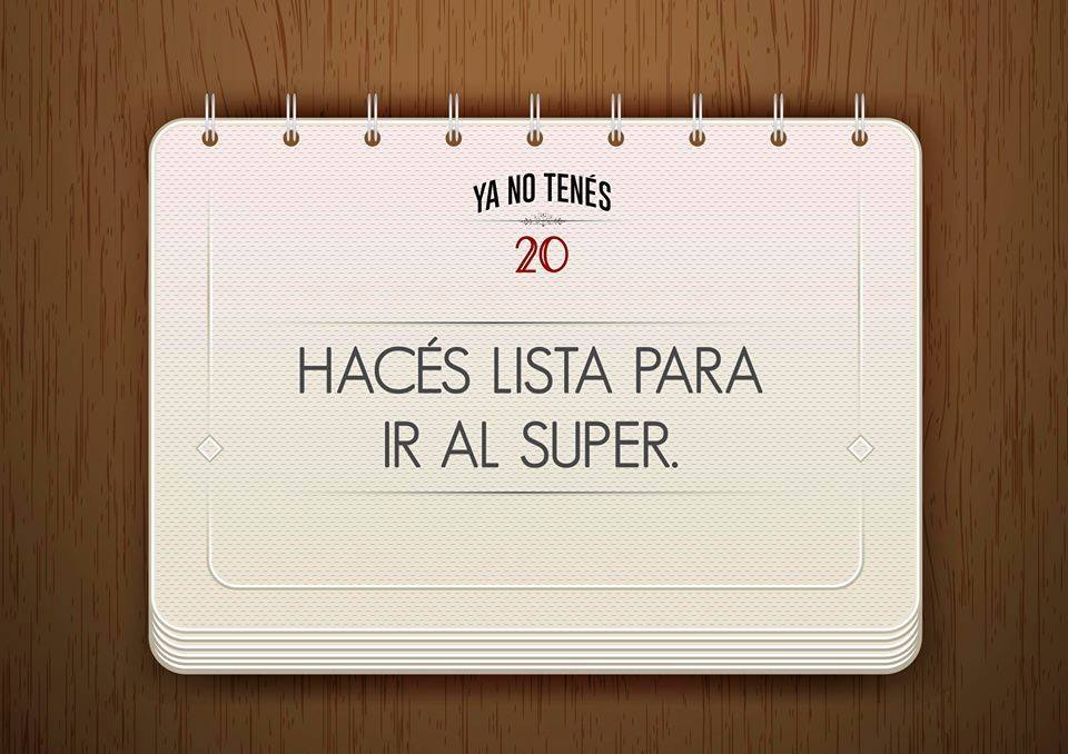 ya no tienes 20 6