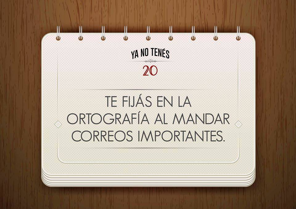 ya no tienes 20 9