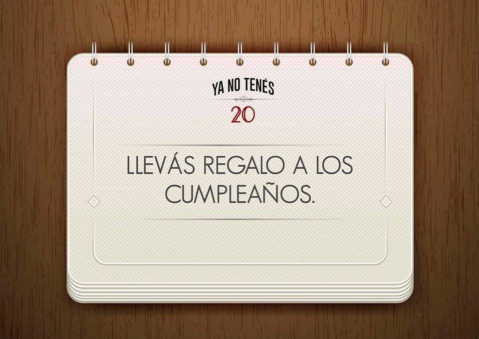 ya no tienes 21 14