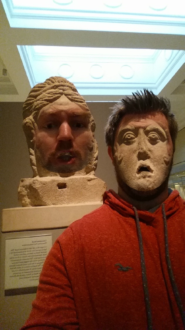 intercambió rostro