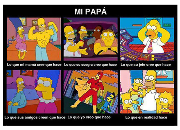 Lo que todos vemos de papá