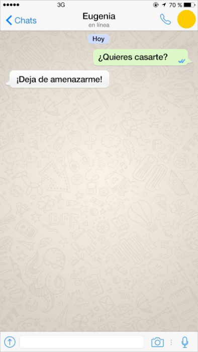 conversaciones de texto 8