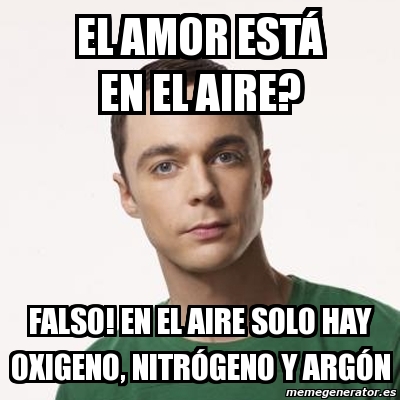 amor está en el aire