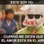 amor está en el aire
