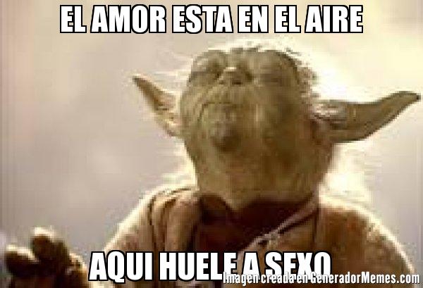 amor está en el aire