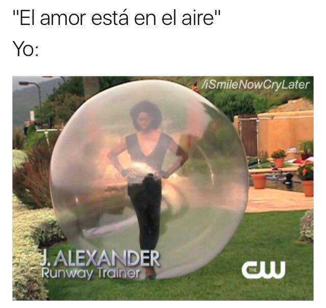 amor está en el aire