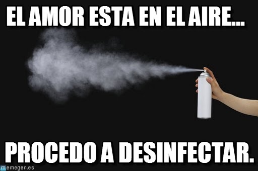 amor está en el aire
