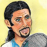 Marcelo Ríos: El polémico cara y sello del “Chino” en ojos de los caricaturistas