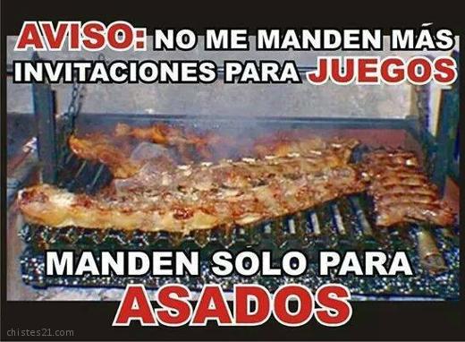 Especial para parrilleros: Los mejores chistes para los amantes de la carne  y el asado - Guioteca