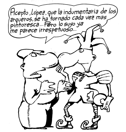 chistes de arqueros 9