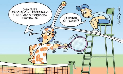 chistes de tenis