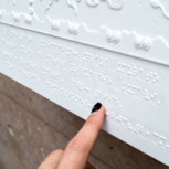 Inédito circuito de murales para personas en situación de discapacidad visual: Ciegos podrán disfrutar del arte