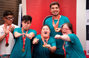 Única instancia competitiva en Valparaíso para personas en situación de discapacidad intelectual reúne a más de 70 deportistas