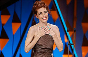 Miriam Garlo marc&oacute; un hito para la inclusi&oacute;n al transformarse en la primera actriz sorda en ganar un Goya