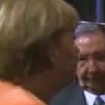 Video: Feroz desaire de Angela Merkel a Raúl Castro