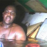 Milagroso rescate de marinero nigeriano: Sobrevivió tres días en barco al fondo del mar