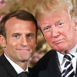 Efusivo gesto de Macron y Trump durante cumbre del G7 se vuelve viral: ¿Qué hicieron ahora?