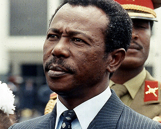 El ex Presidente de la República Democrática Popular de Etiopía, Mengistu Haile Mariam.