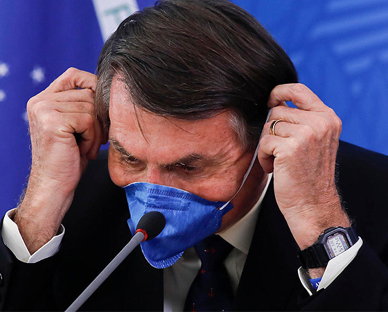 Bolsonaro en un comienzo fue escéptico a los efectos del coronavirus.