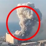 Beirut: Videos registraron la impresionante explosión en un depósito en el puerto