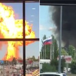 Cinematográfica explosión de una estación de bencina causa terror en Rusia