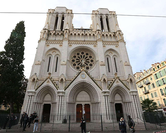 La basílica Nuestra Señora de Niza.