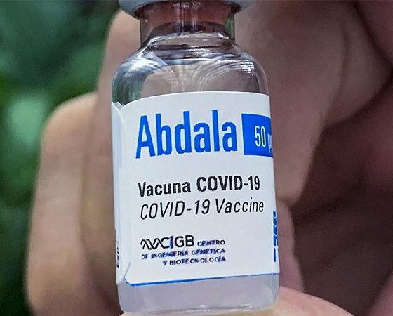 La efectividad de la vacuna Abdala, desarrollada en Cuba, está puesta en tela de juicio. 