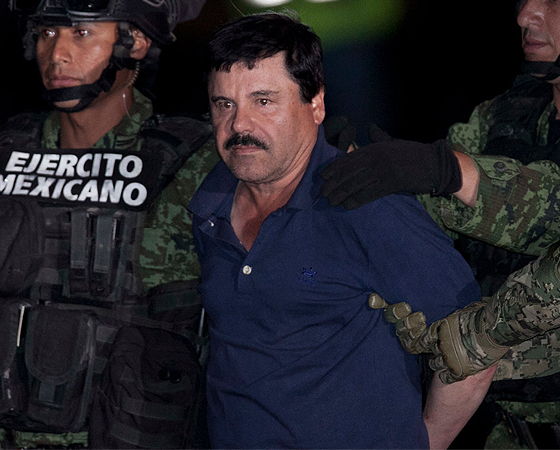 El Chapo Guzmán, uno de los hombres más peligroso del mundo hoy cumple cadena perpetua en una cárcel estadounidense. 