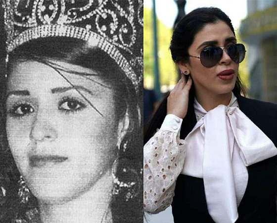 El antes y después de Emma Coronel, la buchona n°1 por excelencia y esposa del Chapo Guzmán. 