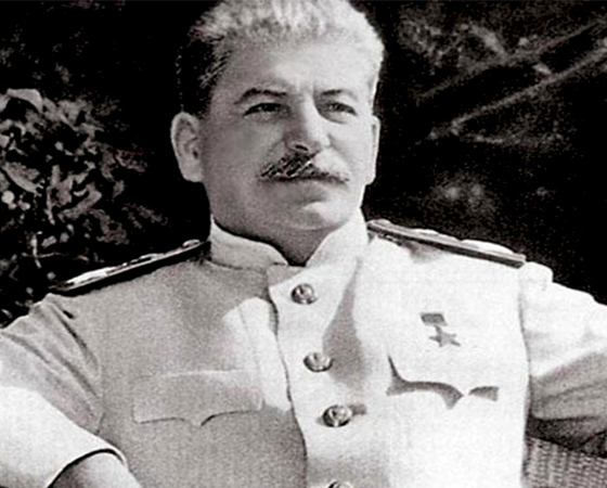 Stalin gobernó la Unión Soviética con puño de hierro. 