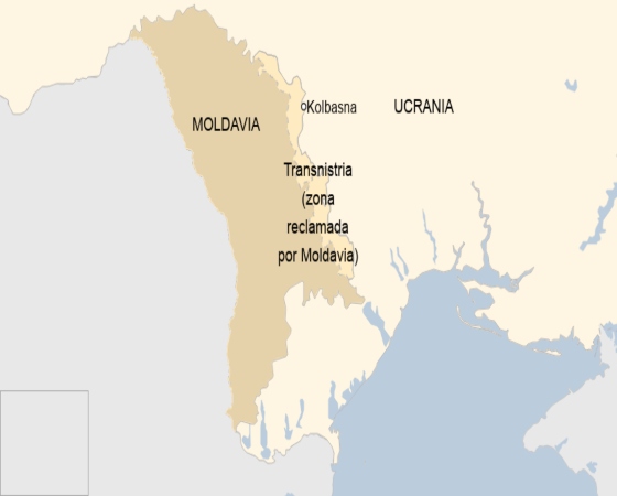 Transnistria aún no es reconocido como una nación. 