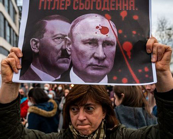 Las protestas internacionales y en suelo ruso podrían hacer tambalear los planes de Putin. 