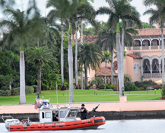 La lujosa casa de Los Trump en Palm Beach.