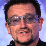 Bono, en picada contra las descargas libres en Internet