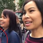 Mujer graba el momento exacto en el que le roban el monedero a su amiga en Londres
