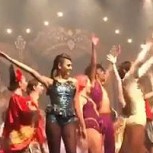 Grupo de bailarines rompió el escenario tras festejar su presentación: Fue demasiado