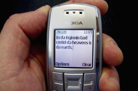 La subasta del primer mensaje de texto se realizó en París. 