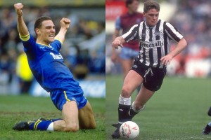 Vinnie Jones y Paul Gascoigne.