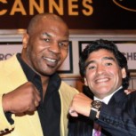 El día en que Mike Tyson enfureció a todo Brasil al usar la camiseta de Diego Maradona