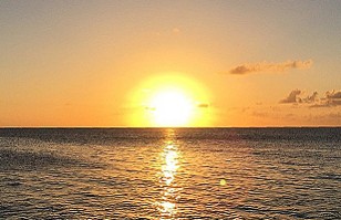La incre&iacute;ble foto de la puesta de sol que capt&oacute; la atenci&oacute;n de la NASA