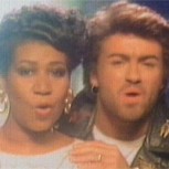 Aretha Franklin y George Michael: la historia de uno de los mejores dúos de los 80’