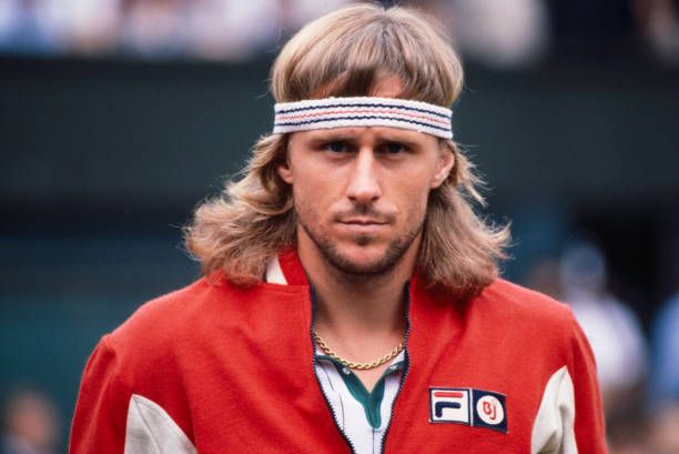 El sueco  Björn Borg,  considerado por los especialistas como uno de los mejores cinco tenistas de la historia.
