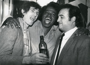 Keith Richards, James Brown y John Belushi